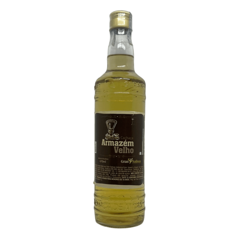 Cachaça Gran Salinas Armazem Velho - 670ml