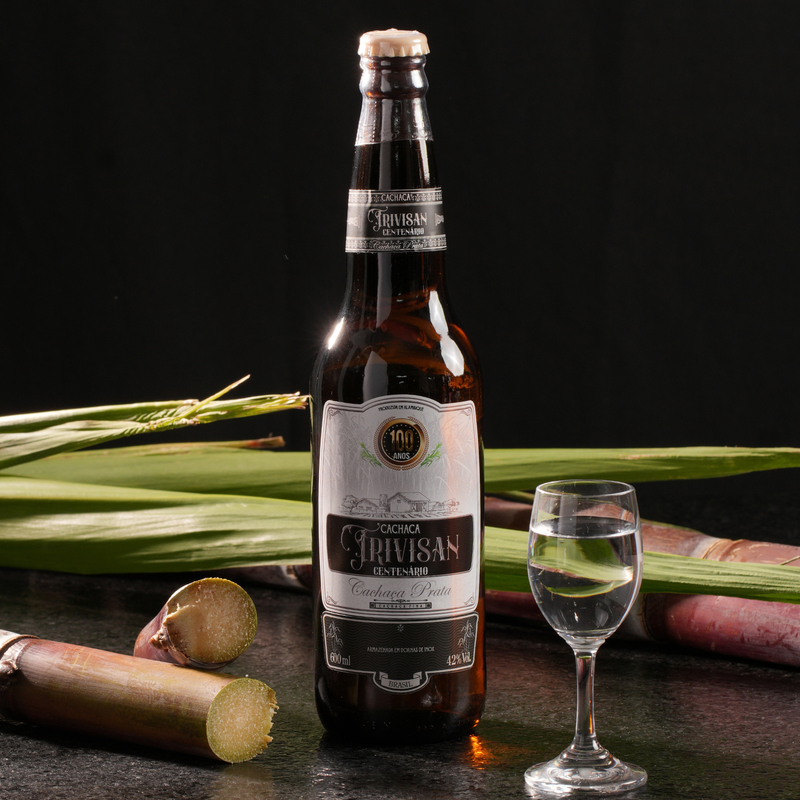 Cachaça Trivisan Centenária - Prata - 600ml