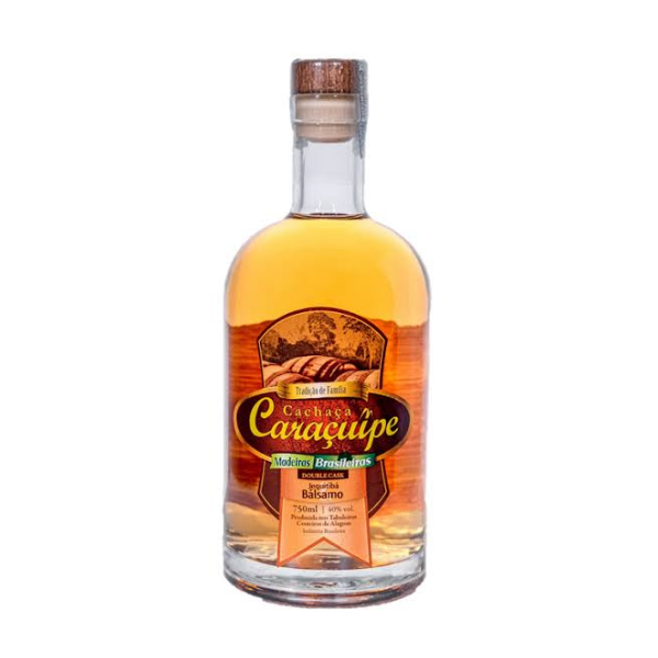 Cachaça Caraçuipe Double Cask - Maturada em Jequitibá Rosa e Bálsamo - 750ml