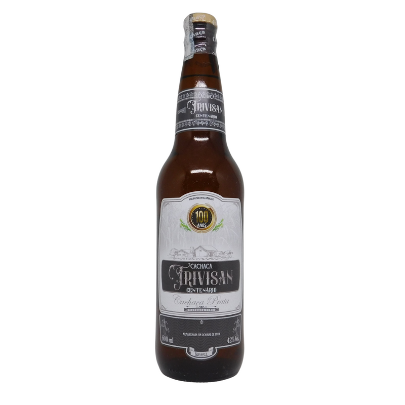 Cachaça Trivisan Centenária - Prata - 600ml