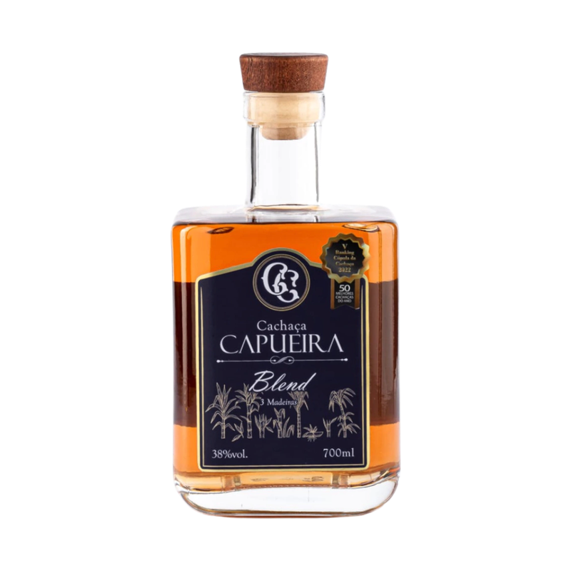 Cachaça Capueira - Blend 3 Madeiras - 700ml