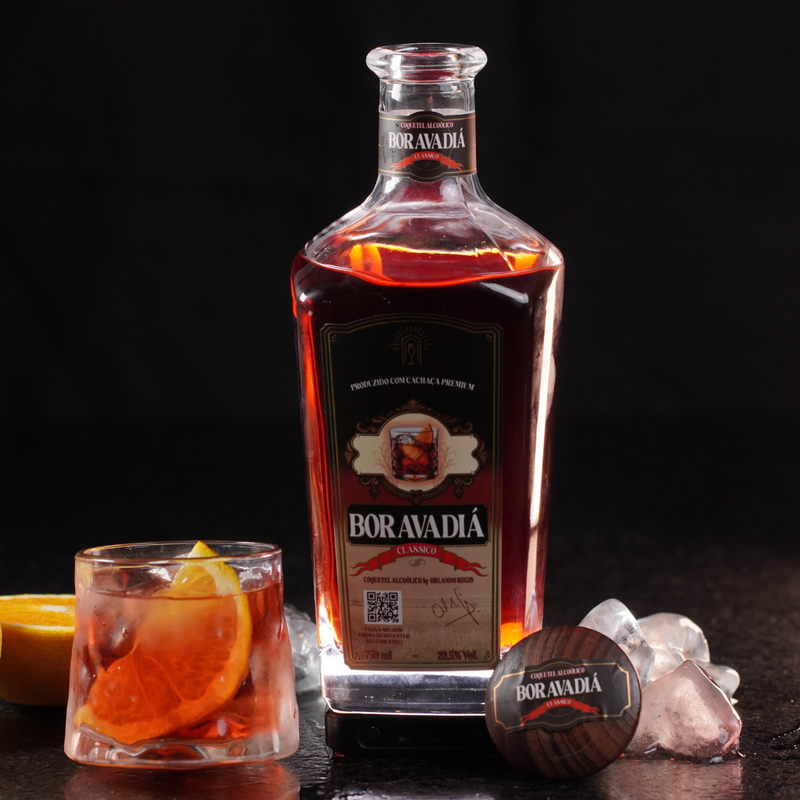 Coquetel alcoólico Boravadiá + Copo exclusivo - 750ml
