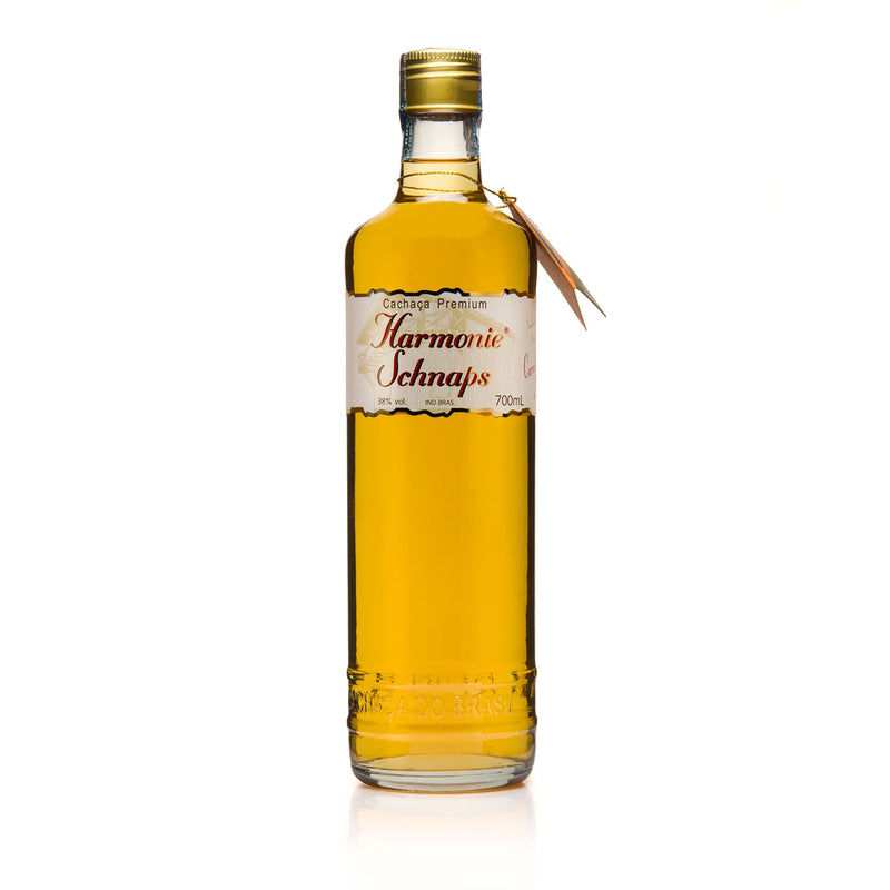 Cachaça Harmonie Schnaps - Blend Carvalho e Amburana - 700ml