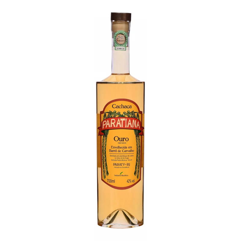 Cachaça Paratiana Ouro Carvalho - 700ml