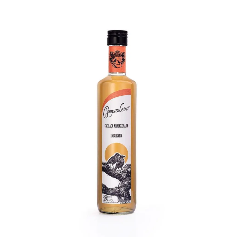 Cachaça Companheira Imburana – Linha João de Barro - 500ml