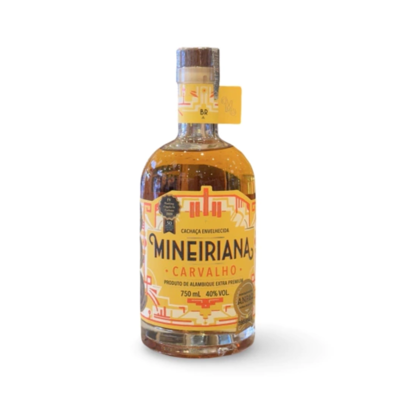 Cachaça Mineiriana Carvalho - 750ml