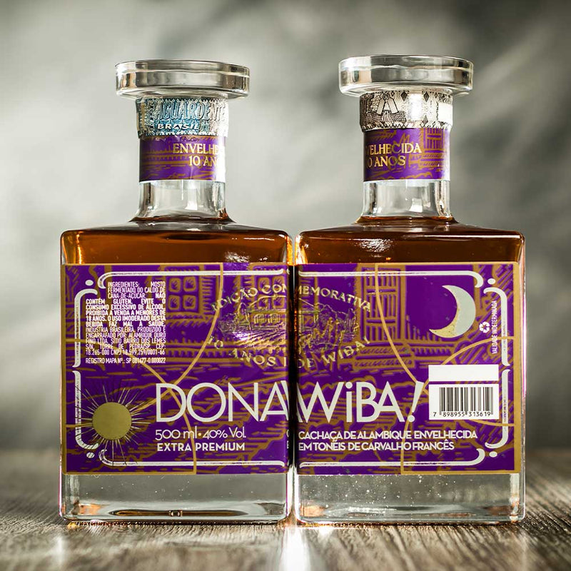 Cachaça DONAWIBA Extra Premium - 500ml